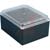 Box Enclosures - BEN-92PC-BLK - 9.84Lx7.87Wx5.12Hin Black/Clear Cover Flame Retard Polycarbonate NEMA4 Enclosure|70020517 | ChuangWei Electronics