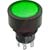 NKK Switches - YB225CWCKW01-5F24-FB - BR GREEN/GREEN 24V RESISTOR ON-(ON) SPDT ILLUMINATED PUSHBUTTON SWITCH|70192499 | ChuangWei Electronics
