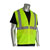 Protective Industrial Products - 302-WCENGZOR-M - OR 2in. Tape Zipper Closure No Pocket Class 2 Solid Vest|70601569 | ChuangWei Electronics