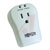 Tripp Lite - TRAVELCUBE - Tripp Lite Notebook Surge Protector Wallmount Direct Plug In 1 Outlet RJ11|70589882 | ChuangWei Electronics