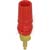 Abbatron / HH Smith - 1517-102 - Red Molded Polycarbonate Gold Insulated Binding Post|70211145 | ChuangWei Electronics
