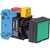 IDEC Corporation - HW2B-M1F10-G - PUSH BUTTON 22MM Momentary SQUARE, GREEN 1NO SWITCH|70174110 | ChuangWei Electronics