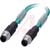 Phoenix Contact - 1543142 - 0.3m Straight M12 on straight M12 PUR shielded 8 pos Bus Cable|70169759 | ChuangWei Electronics