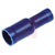 RS Pro - 534676 - Blue 5mm Bullet Dia. 16 - 14 AWG Insulated Female Crimp Bullet Connector|70639634 | ChuangWei Electronics