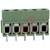Altech Corp - MVE-155 - 300 V 10/17.5 A Green 30-16 AWG Vert 5 mm 5 PCB Term Blk Conn|70078262 | ChuangWei Electronics