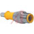 TURCK - RS 4.4T-0.5 - U2096-8 Gray PVC 0.5 Meter 4 Wire Male Straight M12 Cordset|70236542 | ChuangWei Electronics