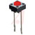 Panasonic - EVQ-21505R - Red Hgt=5mm OF=1.6N 6mm Sqr PCB mnt SPST Tactile Switch|70270693 | ChuangWei Electronics