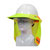 Protective Industrial Products - 396-801FR-YEL - Hi Vis Ylw Refl Tape FR Treated Elastic Back EZ-Cool Hard Hat Visor|70635677 | ChuangWei Electronics