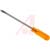 Apex Tool Group Mfr. - S5168 - Amber Handle 5/16 In. X 8 In. Regular Square Blade Screwdriver Xcelite|70223018 | ChuangWei Electronics