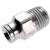 Norgren - 124250210 - 5/32 X 10-32UNF MALE ADAPTER nkl pl Fitting|70436614 | ChuangWei Electronics