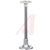 Patlite - SZ-40T - 300mm Pole & Flange Bracket 70mm sq Top Head (Beige) Mounting|70544064 | ChuangWei Electronics