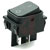 Marquardt Switches - 1832.8112 - 6.3 QC Lower Flange Blk Non-Illum 125-250VAC 16A IP40 ON-OFF DPST Rocker Switch|70459086 | ChuangWei Electronics