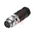 Amphenol Sine/Tuchel - T 3300 002 - 300V Silver 6-8mm Cable Dia Solder Str C091 A 4 Cnt Plug DIN Circ Conn|70282960 | ChuangWei Electronics