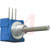 Bourns - 53AAA-B28-B15L - Ar Lug Shaft Dia 0.25In Solder Lugs Linear PCB Rest 10 Kilohms Pot|70154640 | ChuangWei Electronics