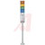 Patlite - LME-502U-RYGBC - 24 V ac/dc Red/Green/Amber/Blue/Clear 5 Light Elements LME LED Signal Tower|70038715 | ChuangWei Electronics