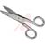 Apex Tool Group Mfr. - 175E5V - Pouch 5 in Electrician Scissors - Serrations Along Entire Bottom Blade Wiss|70221238 | ChuangWei Electronics