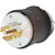 Hubbell Wiring Device-Kellems - HBL2521 - B/W L22-20P 20A 277/480V LKG PLUG|70574820 | ChuangWei Electronics