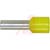 American Electrical, Inc. - 11121060 - Yellow Copper 6.2mm (Min.) 25mm 18mm Insulated Wire Ferrule 10 AWG Ferrule|70037456 | ChuangWei Electronics