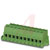 Phoenix Contact - 1824308 - Plug w/ Screw Term COMBICON MSTBU Series 5.08mm Pitch Straight Pluggable Trm Blk|70170995 | ChuangWei Electronics
