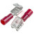 RS Pro - 6139918 - Red 22 - 16 AWG 6.35x0.8mm Insulated Crimp Piggyback Terminal|70646282 | ChuangWei Electronics