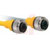 TURCK - RKL 4-2/S90 - U0300 Gray TPU 3 x 20 AWG 2Meter 4 Wire M12 Female Straight Cordset|70254802 | ChuangWei Electronics