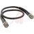 Pomona Electronics - 2249-Y-12 - UL Listed Black Jacket Non Booted RG223/U 19 AWG 12 in. Cable Assy|70197982 | ChuangWei Electronics