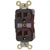 Hubbell Wiring Device-Kellems - HBL5262 - Brass Silicon Bronze Brown Back and Side 125 V 15 A Electrical Receptacle|70116153 | ChuangWei Electronics