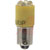 SloanLED - 197-DP483 - 48VOLT YELLOW CLUSTER LED Lamp; T3 1/4 BAYONET BASE|70015440 | ChuangWei Electronics