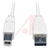 Tripp Lite - UR022-006-WH - 6ft USB 2.0 Universal Reversible Cable RT/LT Angle M/M White 6'|70591722 | ChuangWei Electronics