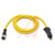 Banner Engineering - QDE2R4-815D - Yellow PVC 4.6 Meters Single End 8 Pin Male Straight M12 Euro Cordset|70168866 | ChuangWei Electronics