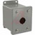 Hammond Manufacturing - MPB1 - MPB Series 1 Hole,22 mm NEMA13 3.25x2.75x3.5 In Gray Steel Push Button Enclosure|70164692 | ChuangWei Electronics