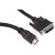 RS Pro - 489438 - 15m Male HDMI to Male DVI Black HDMI DVI Video Cable Assembly|70639041 | ChuangWei Electronics