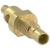 Johnson-Cinch Connectivity Solutions - 131-8303-401 - Crimp Gold PTFE Fluorocarbon Brass Gold Straight 75 Ohms SMB Connector|70090583 | ChuangWei Electronics