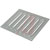 Hoffman - AVK44 - 4 Louver 5.62x5.50 ANSI61 Gray Pwdr Finish 14ga.Steel Louver Plate Kit Enclosure|70067394 | ChuangWei Electronics
