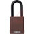 ABUS USA - 74/40 MK BRWN - Brown MK Shackle 1-1/2in H 1/4in Dia 1-1/2in W 6 Pin Plastic Covered Padlock|70566920 | ChuangWei Electronics