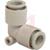 SMC Corporation - KQ2L16-00 - FOR 16MM OD TUBING UNION ELBOW FITTING|70072334 | ChuangWei Electronics