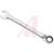 Apex Tool Group Mfr. - FRRM17 - Crescent Steel Chrome Finish 9in. Long 17 mm Combo Reversible Ratcheting Wrench|70222284 | ChuangWei Electronics