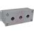 Bud Industries - SPB-3903 - SPB Series NEMA13 8x3.25x2.75 In Gray Steel Wallmount Pushbutton Enclosure|70148097 | ChuangWei Electronics