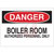 Brady - 84038 - BOILER ROOM AUTHORIZED PERSONNEL ONLY Danger Header Polyester Adhesive Sign|70392544 | ChuangWei Electronics