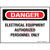 Panduit - PPS0305D70 - AUTHORIZED PERSONNEL ONLY DANGER Header Polyester Adhesive Sign|70387028 | ChuangWei Electronics
