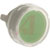 NKK Switches - AT4160JF - Polycarbonate Use with KB Series Round White w/Green lens Cap Pushbtn part|70191957 | ChuangWei Electronics