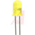VCC (Visual Communications Company) - 4304H7 - 3 V 5.59mm dia. T-1 3/4 Lamp Single Chip Yellow LED Reflector Bulb bi-pin|70130303 | ChuangWei Electronics