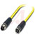 Phoenix Contact - 1406001 - 1.5 m to Socket straight M8 Plug straight M8 105C PVC 4-pos. shielded M8|70276977 | ChuangWei Electronics