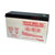 EnerSys - NPX-50 - Quick Disconnect: 0.187 12Ah 6VDC Lead Acid Rectangular Rechargeable Battery|70111512 | ChuangWei Electronics