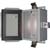 Bud Industries - SN-3701 - SNB Series Hinged NEMA13 8x6x3.5 In Gray Steel Wallmount Box-Lid Enclosure|70147728 | ChuangWei Electronics