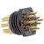 Cooper Interconnect - 126-1080 - 9 pin contact solder cup termination basic male mini hex connector|70144748 | ChuangWei Electronics