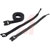 Hoffman - ECWTD8B - Velcro 8 in Cable Wrap 8in Blk TD Qty 10|70308740 | ChuangWei Electronics