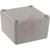 Bud Industries - CU-470-G - Econobox Series 2x2x1.25 In Gray Aluminum,Die Cast Desktop Box-Lid Enclosure|70148881 | ChuangWei Electronics