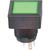 NKK Switches - YB215CWSKW01-5F24-FB - Green/White Square On-(On) SPDT Illuminated Panel Seal Pushbutton Switch|70192980 | ChuangWei Electronics