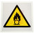RS Pro - 8134451 - 100x100mm Hazard Warning Warning: Oxidising Substance Sign Vinyl|70656037 | ChuangWei Electronics